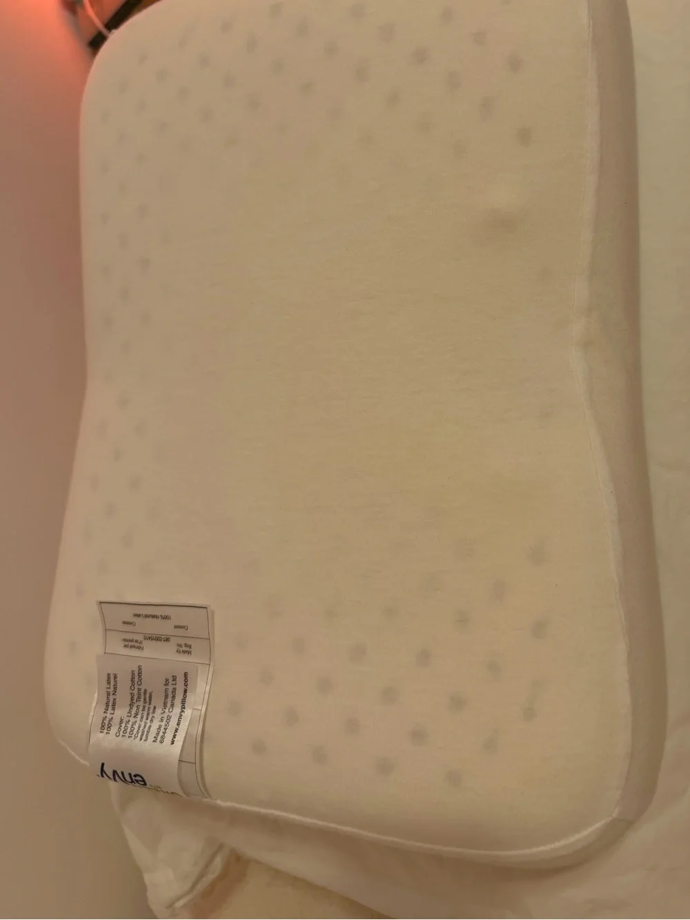 Envy Face Contour Pillow - Cream Travel Size